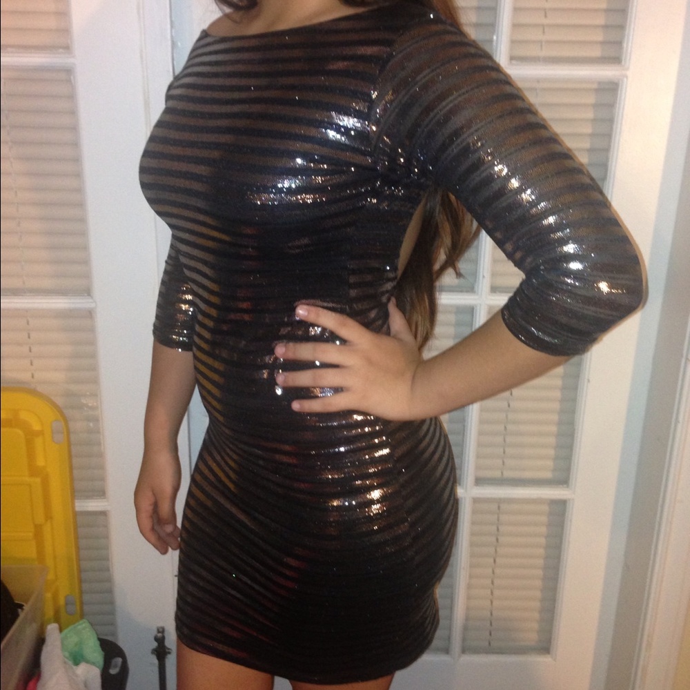COPY - Black and silver dress